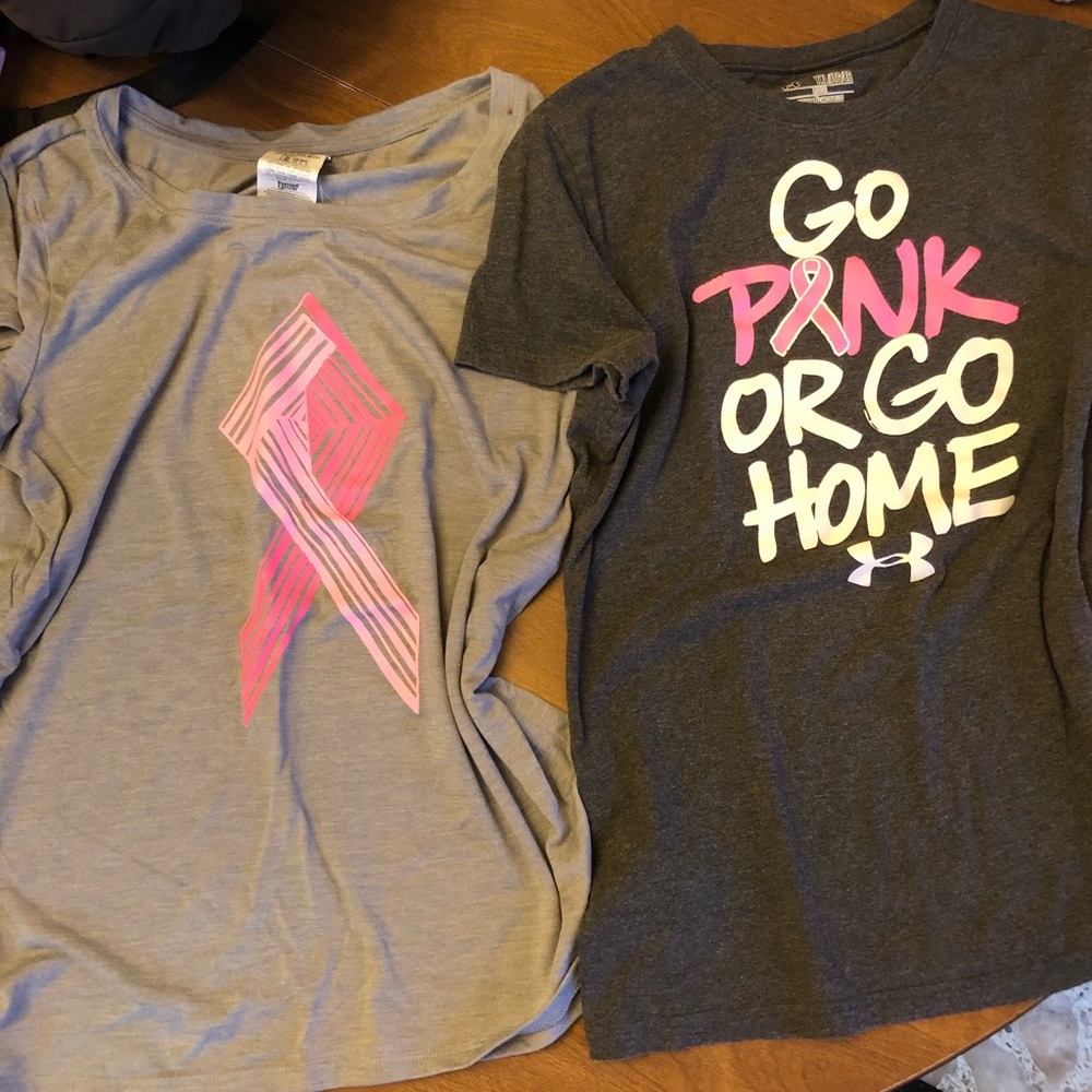 Under Armour lot bundle size Small S Breast Cancer